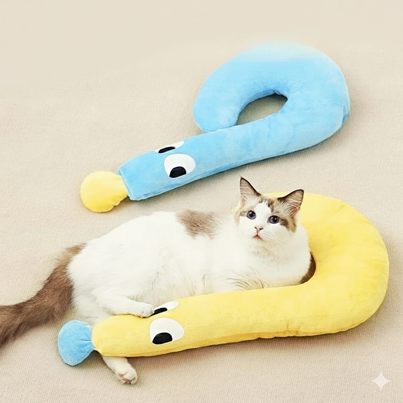 Soft Pet Pillow Toy for Dogs and Cats – Cozy Sleep Bed