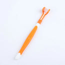 3-Sided Pet Toothbrush for Dogs and Cats Oral Care