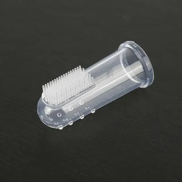 Pet Finger Toothbrush – Soft Silicone Dog & Cat Cleaner