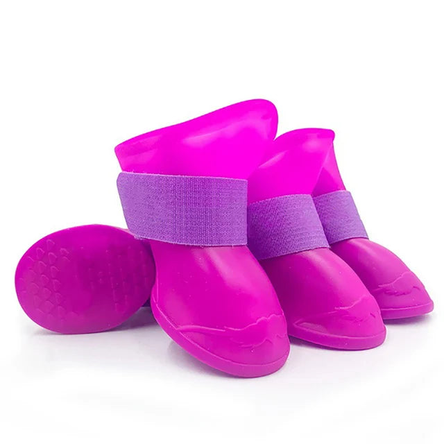 Waterproof Rubber Dog Boots – Anti-Slip Paw Protectors