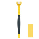 3-Sided Pet Toothbrush for Dogs and Cats Oral Care